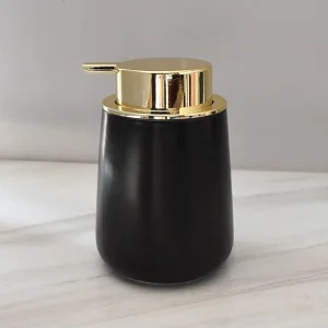 Press-type shower gel foaming ceramic bottle